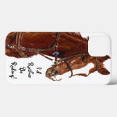 Ik zou liever gaan ruiken. Hoesje van paarden (Achterkant (horizontaal))