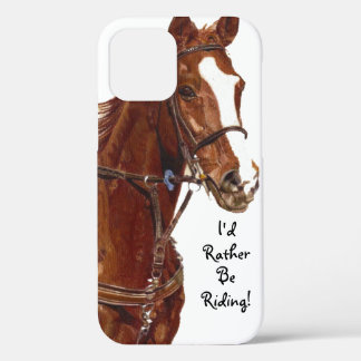 Ik zou liever gaan ruiken. Horse OtterBox iPhone C 12 Hoesje