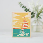 Ik zou liever gaan winkelen briefkaart (Staand voorkant)