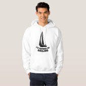 Ik zou liever gaan winkelen hoodie (Voorkant volledig)