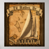 Ik zou liever gaan winkelen poster (Voorkant)