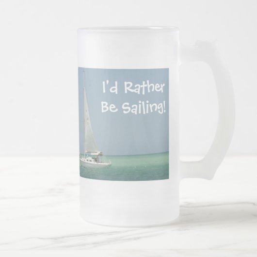 Ik zou liever gaan zeuren! matglas bierpul (Rechts)