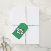 Ik zou liever Gardening Green zijn Cadeaulabel (Met Touw)