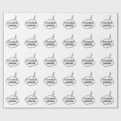 Ik zou liever gardening zijn cadeaupapier (Vlak)