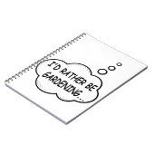 Ik zou liever gardening zijn notitieboek (Linkerzijde)