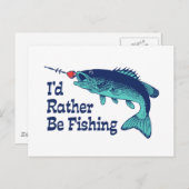 Ik zou liever Gevist zijn Briefkaart (Voorkant / Achterkant)