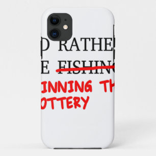 Ik zou liever Gevist zijn... De loterij winnen iPhone 11 Hoesje