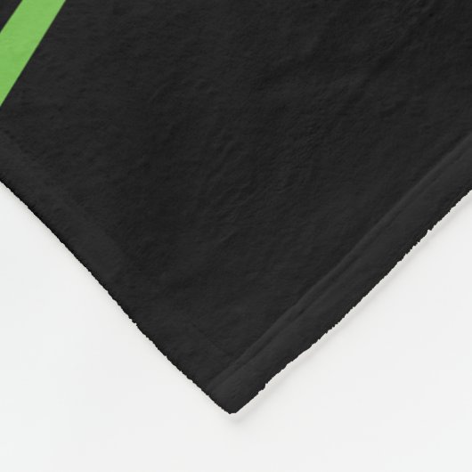 Ik zou liever Gevist zijn Fleece Deken (Hoek)