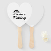 Ik zou liever Gevist zijn Handwaaier (Voorkant en achterkant)