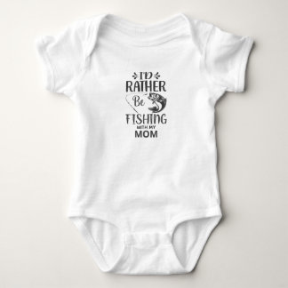 Ik zou liever Gevist zijn met mam Bodysuit. Romper