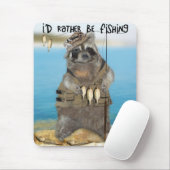 Ik zou liever Gevist zijn Muismat (Met muis)