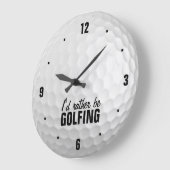 Ik zou liever golfen grote klok (Hoek)