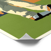 Ik zou liever golfen poster (Hoek)