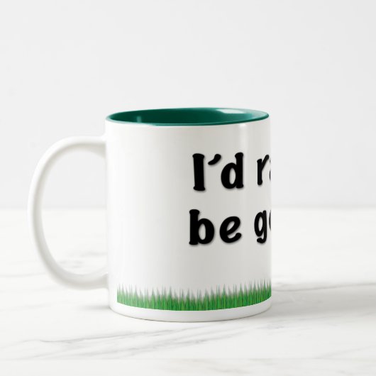 Ik zou liever Golfing Mok zijn (Links)