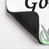 Ik zou liever Golfing mousepad zijn. Muismat (Hoek)