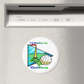 Ik zou liever Golfing zijn Magneet (Insitu (Vaatwasser))