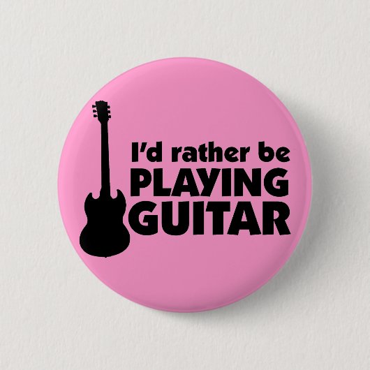Ik zou liever Guitar Button spelen (Voorkant)