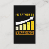 Ik zou liever handel in aandelen zijn visitekaartje (Voorkant)