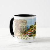 Ik zou liever hier zijn - Karyatid mok (Voorkant links)