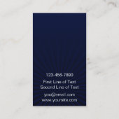 Ik zou liever Hockey Visitekaartjes spelen (Achterkant)