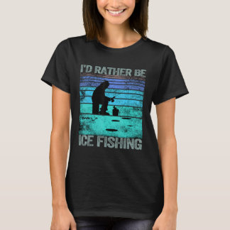 Ik zou liever Ice Gevist Retro Vintage 1 zijn T-shirt