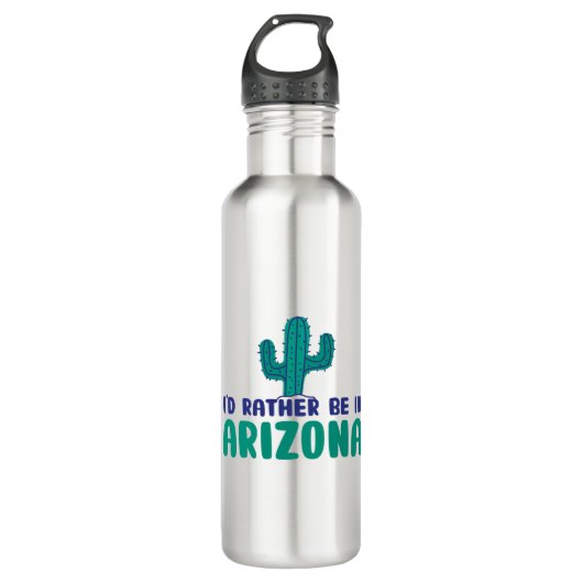 Ik zou liever in Arizona zijn Waterfles (Voorkant)