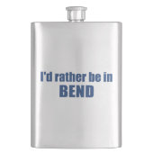 Ik zou liever in Bend Oregon zijn. Flacon (Voorkant)
