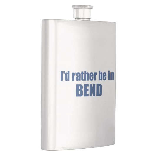Ik zou liever in Bend Oregon zijn. Flacon (Rechts)