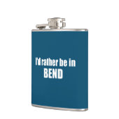 Ik zou liever in Bend Oregon zijn. Heupfles (Links)