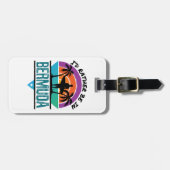 Ik zou liever in Bermuda zijn Bagagelabel (Voorkant horizontaal)