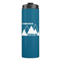 Ik zou liever in Big Beer Lake California Mountain