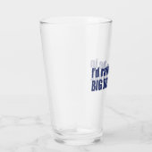 Ik zou liever in Big Beer Lake California zijn Glas (Rechts)