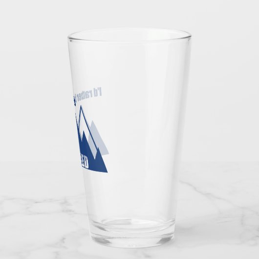 Ik zou liever in Bled Slovenie Mountain zijn Glas (Links)