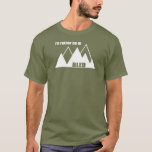 Ik zou liever in Bled Slovenie Mountain zijn T-shirt<br><div class="desc">Met zijn blauwgroene meer,  de kerk van het afbeelding briefkaart,  het middeleeuwse kasteel en de nabijheid van de Juliaanse Alpen,  is Bled Slovenië een avontuurdroom. Dit geweldige  ontwerp heeft een retro-look.</div>