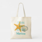 Ik zou liever in Bluebell Bay gepersonaliseerd Tas (Achterkant)