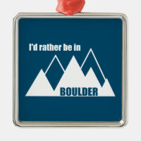 Ik zou liever in Boulder Colorado Mountain zijn