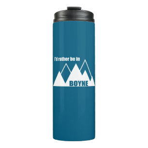 Ik zou liever in Boyne Michigan Mountain zijn Thermosbeker