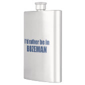 Ik zou liever in Bozeman Montana zijn Flacon (Links)