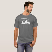 Ik zou liever in Bryce Canyon Mountain zijn T-shirt (Voorkant volledig)