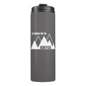 Ik zou liever in Bryce Canyon Mountain zijn Thermosbeker (Voorkant)