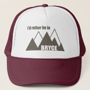 Ik zou liever in Bryce Canyon Mountain zijn Trucker Pet