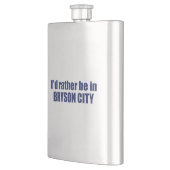 Ik zou liever in Bryson City North Carolina zijn Flacon (Links)