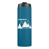 Ik zou liever in Cairngorms National Park Mountain Thermosbeker (Voorkant)