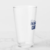 Ik zou liever in Canmore zijn Glas (Rechts)