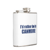 Ik zou liever in Canmore zijn Heupfles (Rechts)