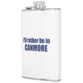 Ik zou liever in Canmore zijn Heupfles (Links)