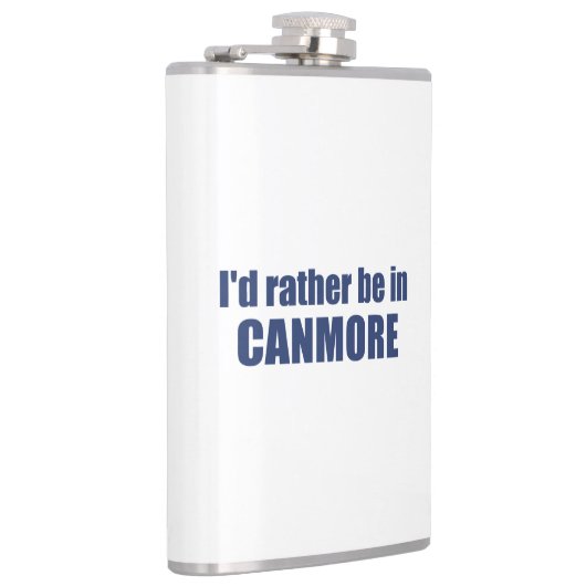 Ik zou liever in Canmore zijn Heupfles (Rechts)