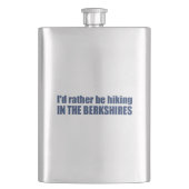 Ik zou liever in de Berkshires gaan wandelen Flacon (Voorkant)