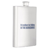 Ik zou liever in de Berkshires gaan wandelen Flacon (Rechts)