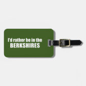 Ik zou liever in de Berkshires zijn Bagagelabel (Voorkant horizontaal)